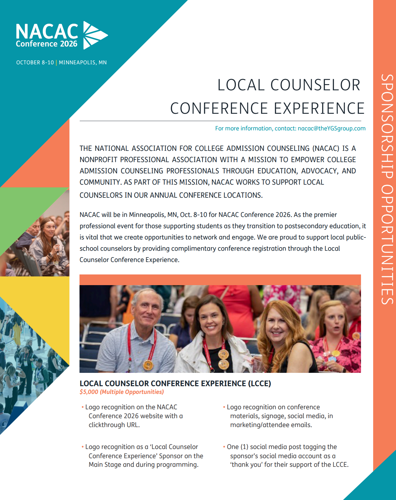 Local Counselor Conference Experience Prospectus